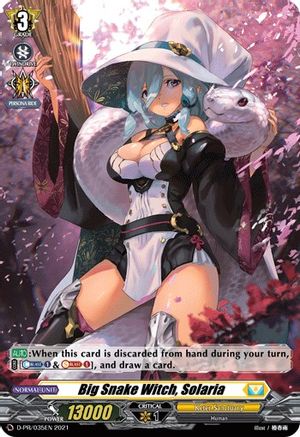 Big Snake Witch, Solaria (D PROMO CARDS)