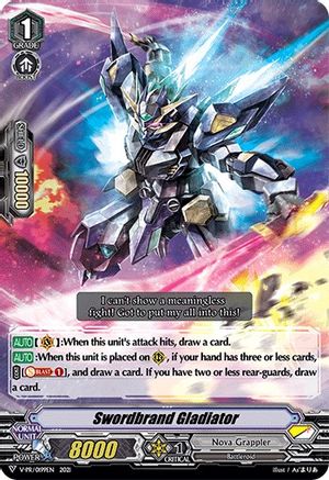Image of Swordbrand Gladiator (V-PR/0199EN) [V Promo Cards]