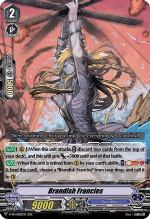 Image of Brandish Francies (V-PR/0203EN) [V Promo Cards]
