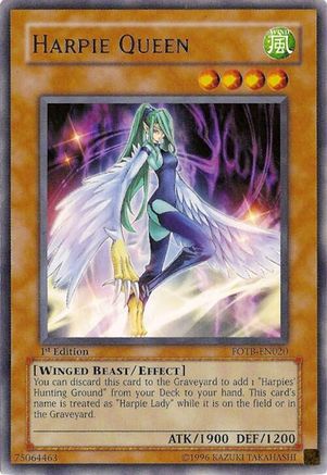 Image of Harpie Queen [FOTB-EN020] Rare