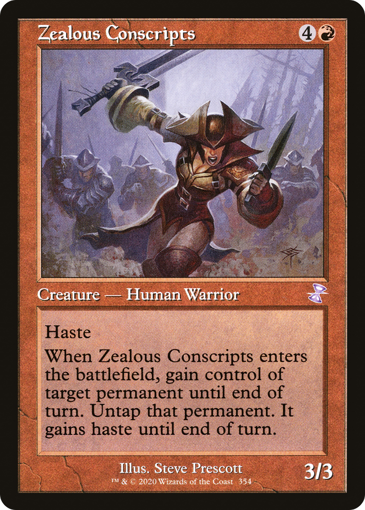 Image of Zealous Conscripts (Timeshifted) [Time Spiral Remastered]