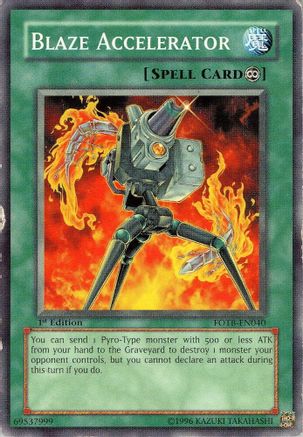 Image of Blaze Accelerator [FOTB-EN040] Common