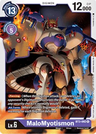 Image of MaloMyotismon [BT3-092] (Revision Pack 2021) [Release Special Booster Promos]