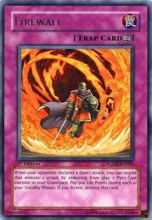 Image of Firewall [FOTB-EN060] Rare