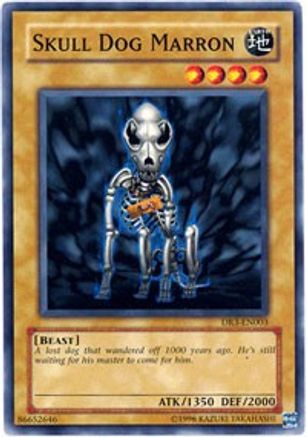 Image of Skull Dog Marron [DR3-EN003] Common