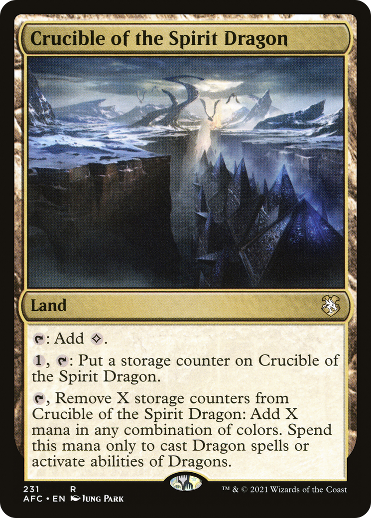 Image of Crucible of the Spirit Dragon [Dungeons & Dragons: Adventures in the Forgotten Realms Commander]