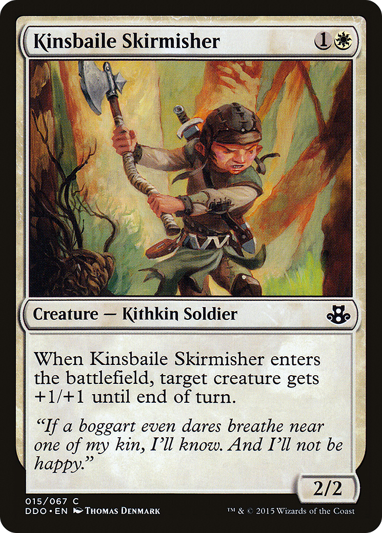 Image of Kinsbaile Skirmisher [Duel Decks: Elspeth vs. Kiora]