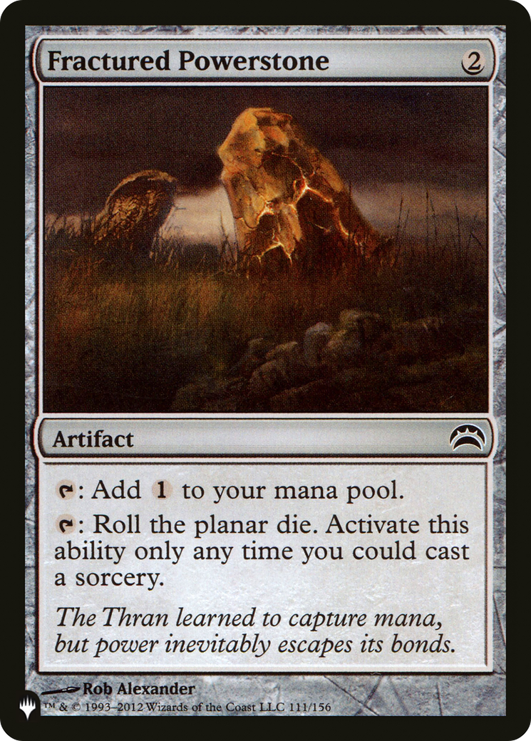 Image of Fractured Powerstone [The List]