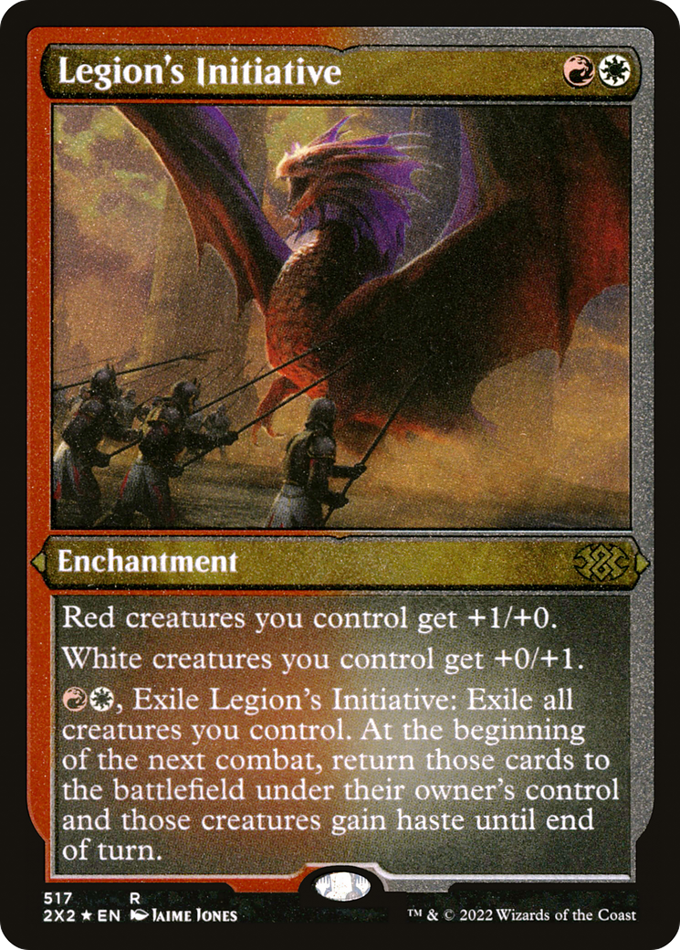 Image of Legion's Initiative (Foil Etched) [Double Masters 2022]