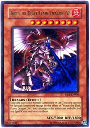 Image of Horus the Black Flame Dragon LV8 [DR3-EN008] Ultra Rare