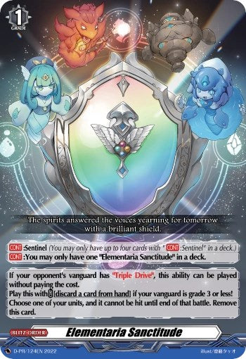 Image of Elementaria Sanctitude (D-PR/124EN 2022) [D Promo Cards]