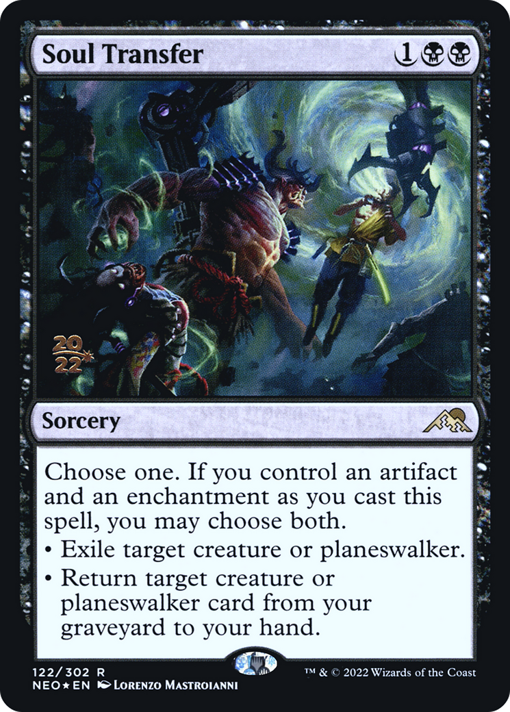 Image of Soul Transfer [Kamigawa: Neon Dynasty Prerelease Promos]