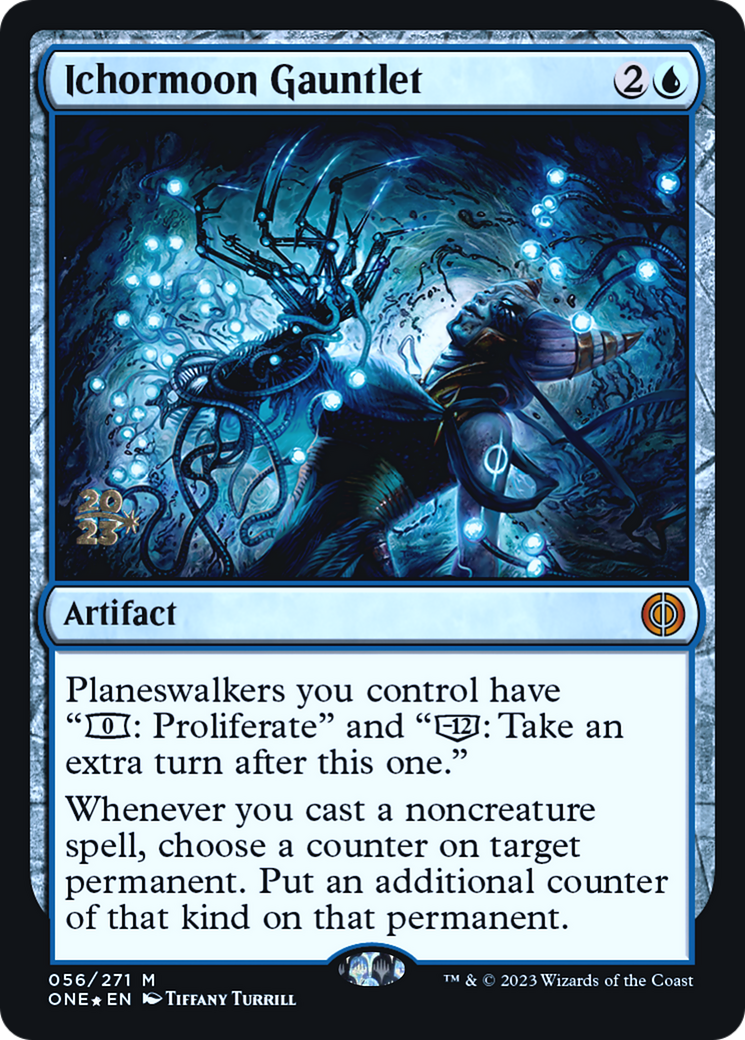 Image of Ichormoon Gauntlet [Phyrexia: All Will Be One Prerelease Promos]