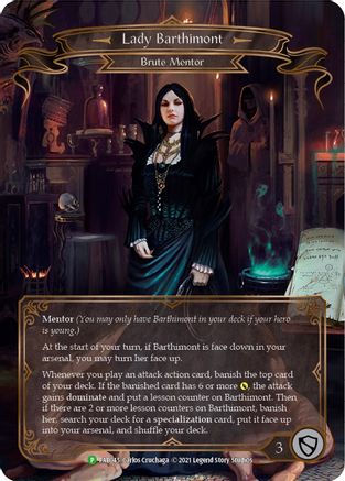 Image of Lady Barthimont [FAB045] (Promo)  Rainbow Foil