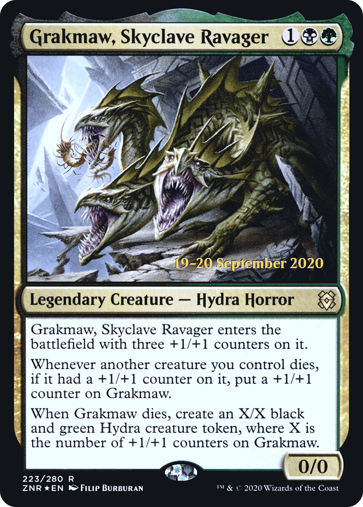 Image of Grakmaw, Skyclave Ravager [Zendikar Rising Prerelease Promos]
