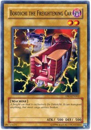 Image of Bokoichi the Freightening Car [DR3-EN063] Common