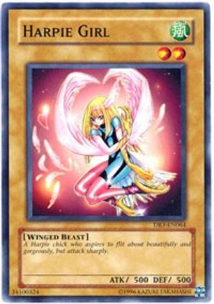 Image of Harpie Girl [DR3-EN064] Common