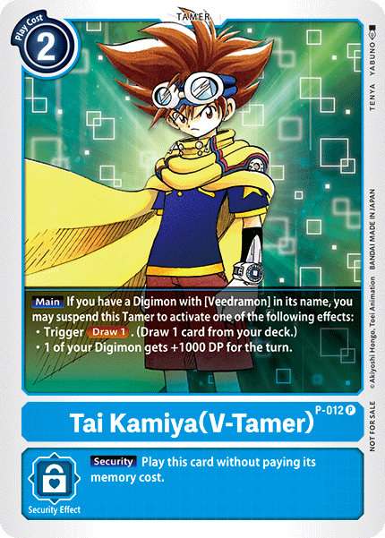 Image of Tai Kamiya (V-Tamer) [P-012] [Promotional Cards]
