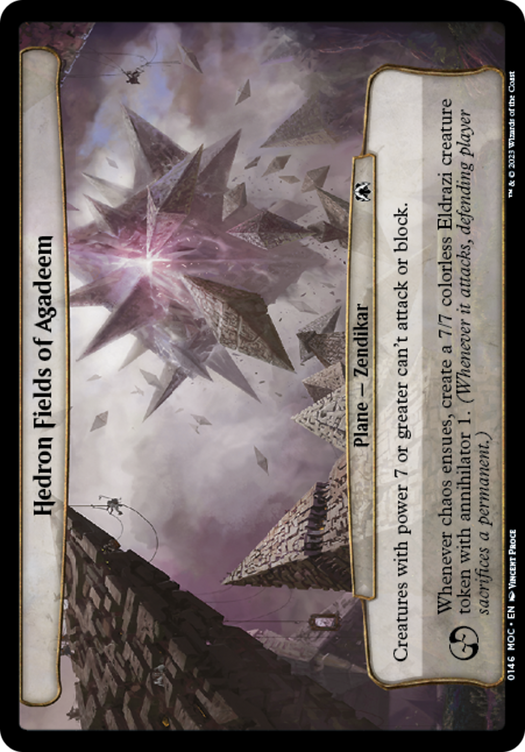 Image of Hedron Fields of Agadeem [March of the Machine Commander]