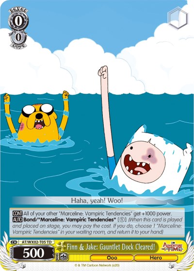 Image of Finn & Jake: Gauntlet Dock Cleared! (AT/WX02-T05 TD) [Adventure Time]