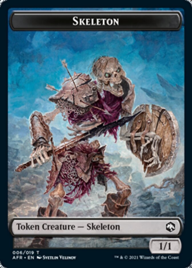 Image of Lost Mine of Phandelver // Skeleton Double-Sided Token [Dungeons & Dragons: Adventures in the Forgotten Realms Tokens]