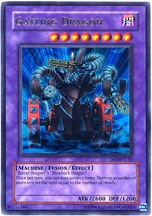 Image of Gatling Dragon [DR3-EN155] Ultra Rare
