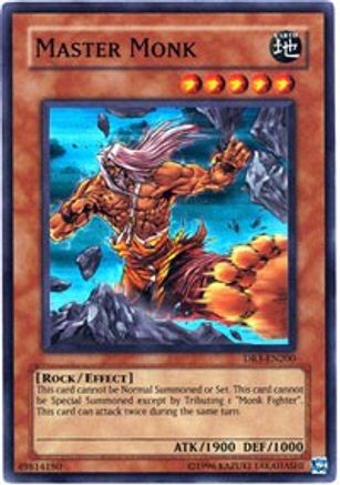 Image of Master Monk [DR3-EN200] Super Rare