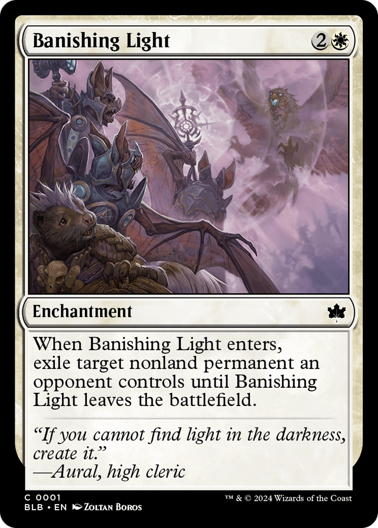 Image of Banishing Light [Bloomburrow]
