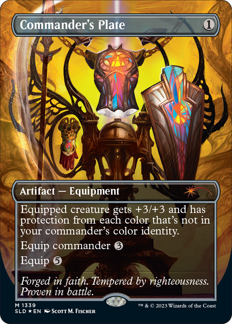 Image of Commander's Plate [Secret Lair Drop Series]