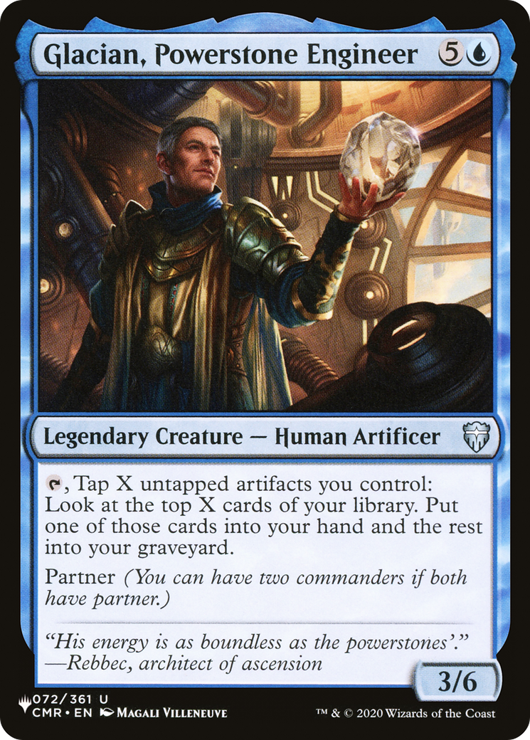 Image of Glacian, Powerstone Engineer [The List]