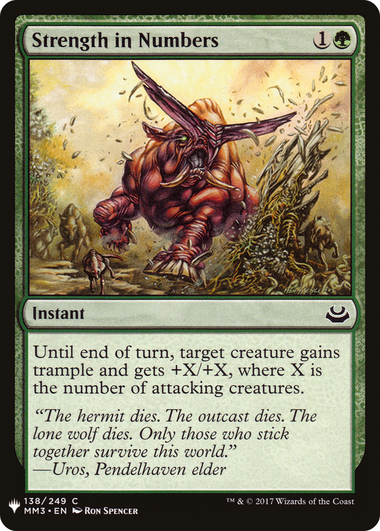 Image of Strength in Numbers [Mystery Booster]