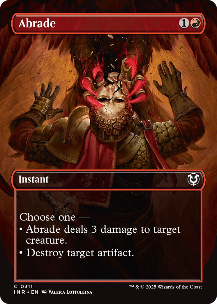Image of Abrade (Borderless) [Innistrad Remastered]