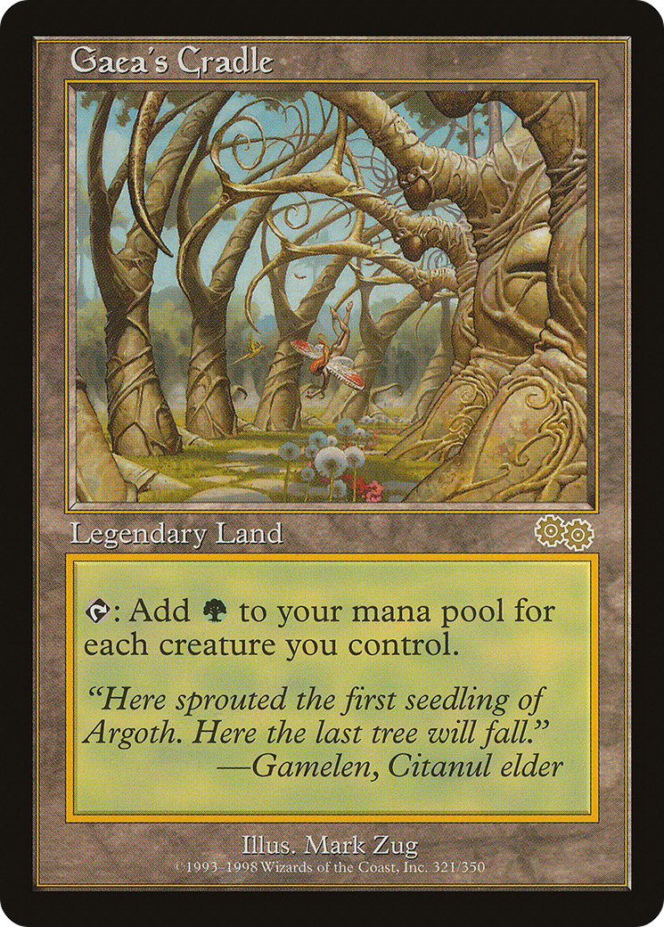 Image of Gaea's Cradle [Urza's Saga]