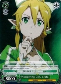 Image of Wondering Girl, Leafa (SAO/S26-E030 U) [Sword Art Online Vol.2]