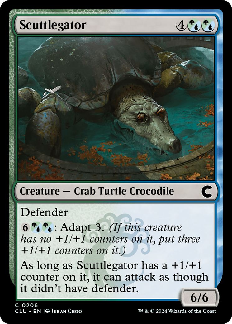 Image of Scuttlegator [Ravnica: Clue Edition]