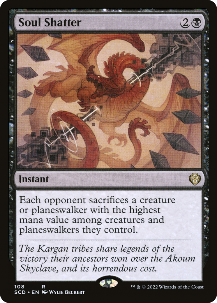 Image of Soul Shatter [Starter Commander Decks]