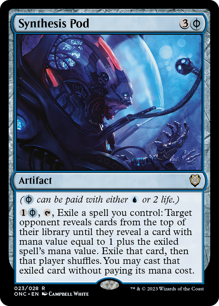 Image of Synthesis Pod [Phyrexia: All Will Be One Commander]