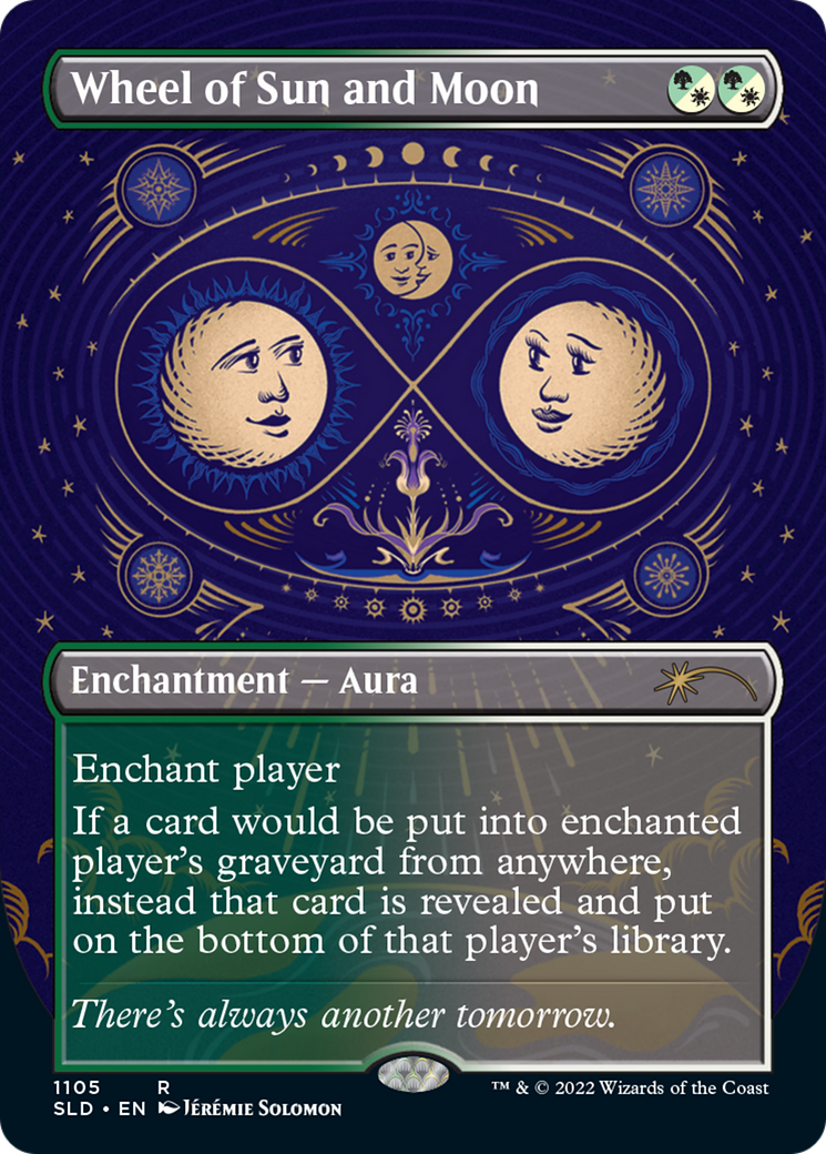 Image of Wheel of Sun and Moon (Borderless) [Secret Lair Drop Series]