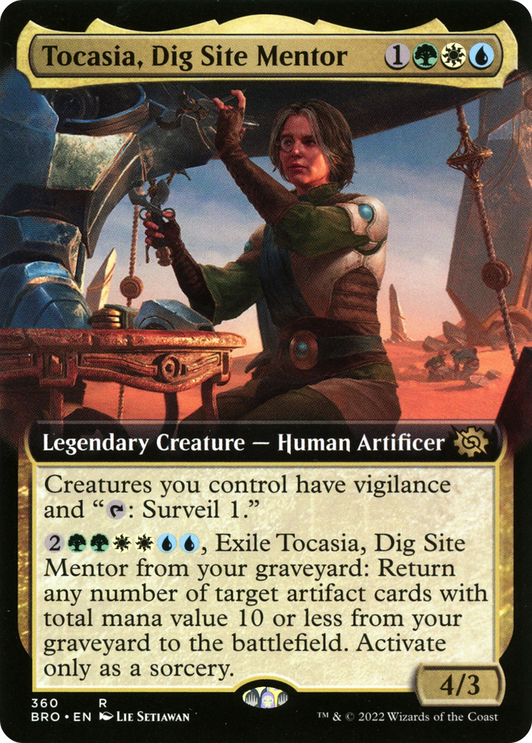 Image of Tocasia, Dig Site Mentor (Extended Art) [The Brothers' War]