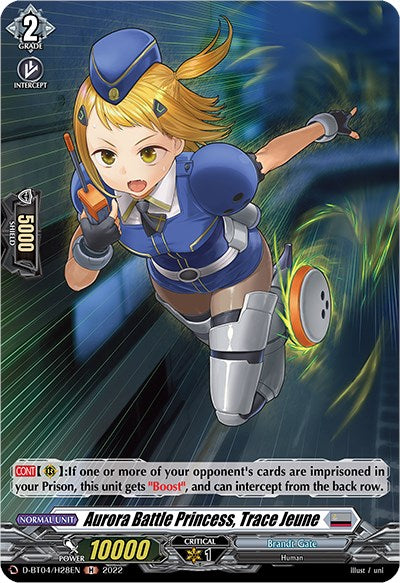 Image of Aurora Battle Princess, Trace Jeune (D-BT04/H28EN) [Awakening of Chakrabarthi]
