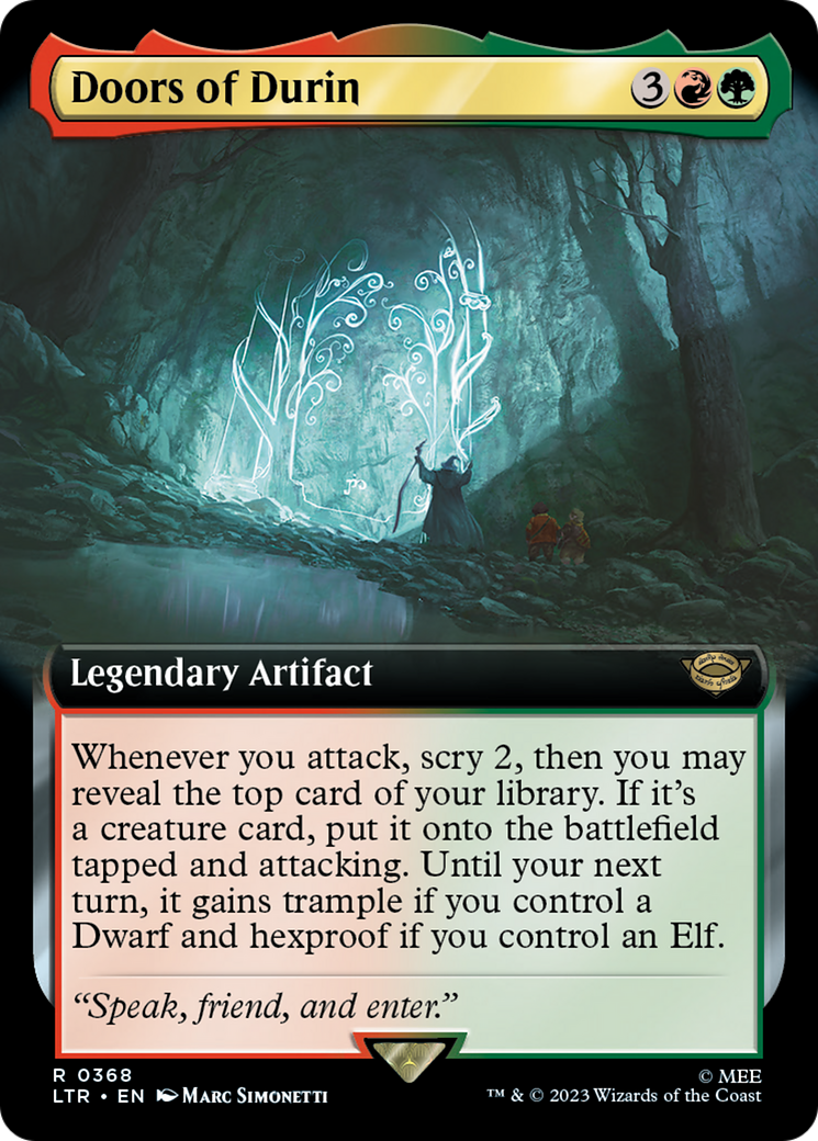 Image of Doors of Durin (Extended Art) [The Lord of the Rings: Tales of Middle-Earth]