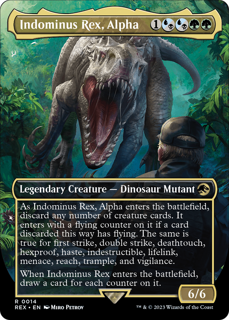 Image of Indominus Rex, Alpha (Borderless) [Jurassic World Collection]