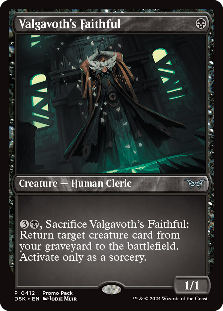 Image of Valgavoth's Faithful (Promo Pack) [Duskmourn: House of Horror Promos]