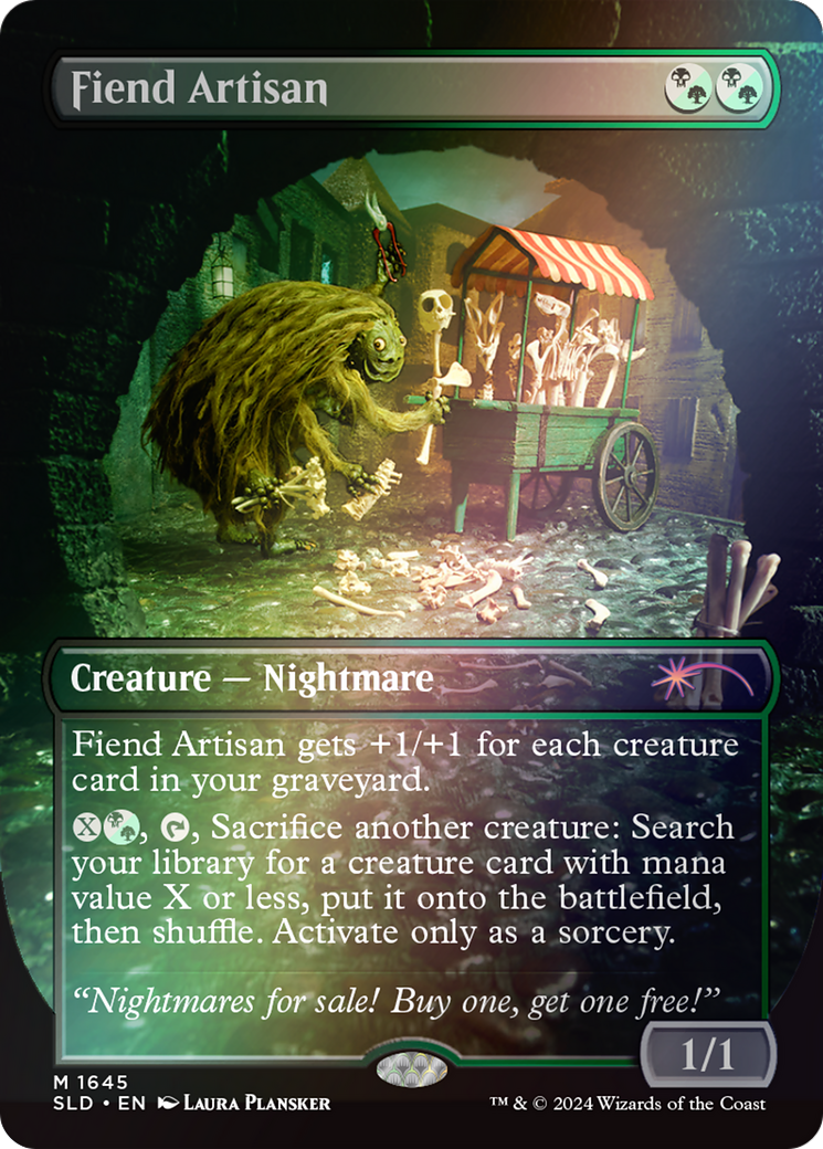 Image of Fiend Artisan (Rainbow Foil) [Secret Lair Drop Series]