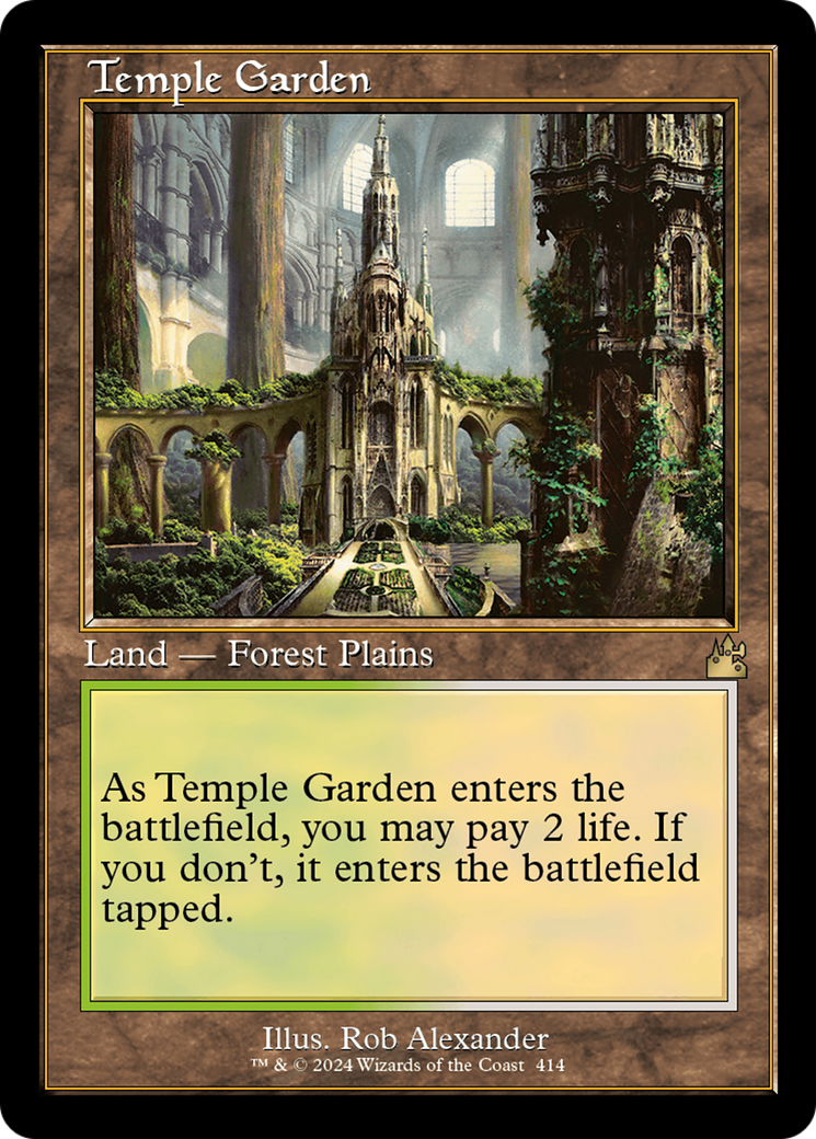 Image of Temple Garden (Retro) [Ravnica Remastered]