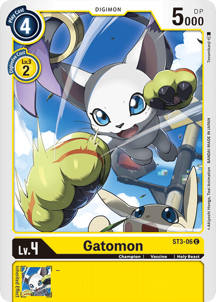 Image of Gatomon [ST3-06] [Starter Deck: Heaven's Yellow]