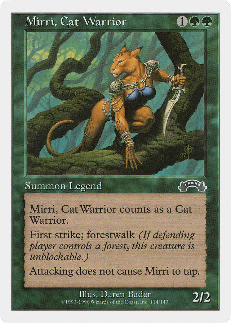 Image of Mirri, Cat Warrior [Anthologies]
