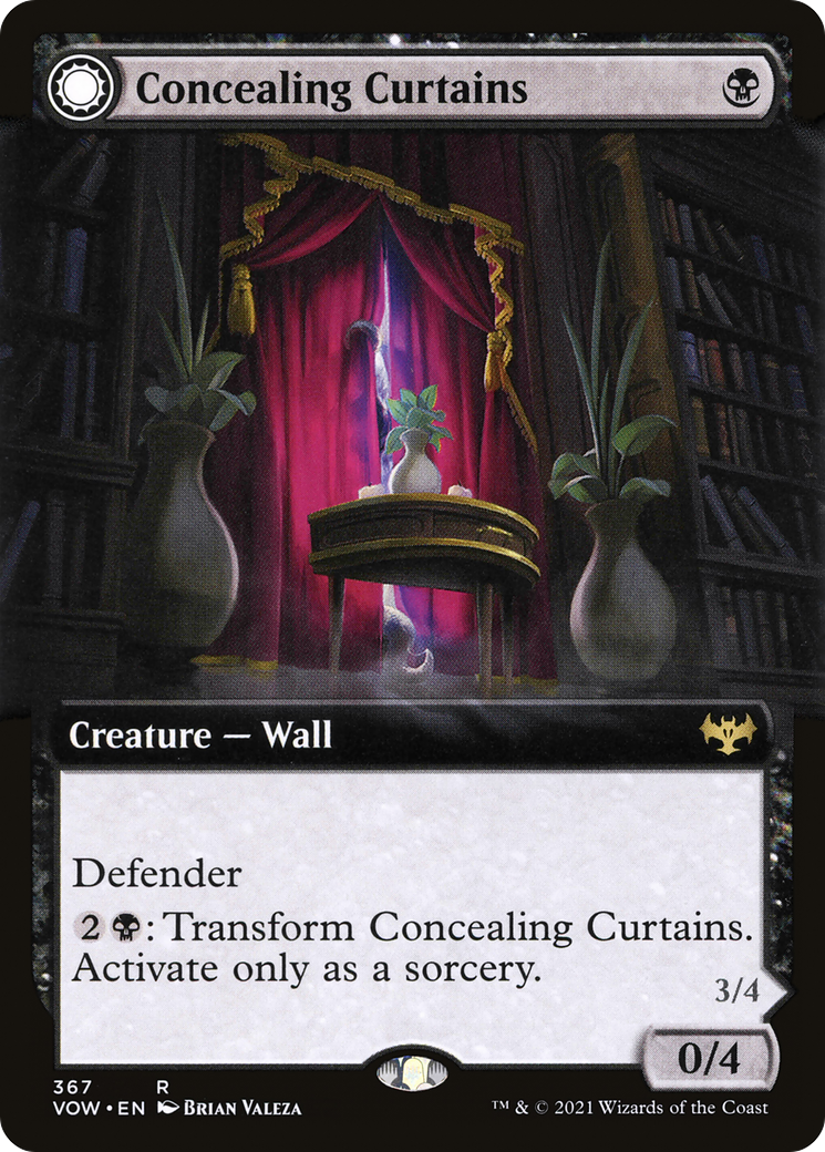 Image of Concealing Curtains // Revealing Eye (Extended Art) [Innistrad: Crimson Vow]