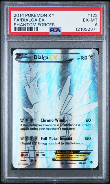 Image of Dialga EX (XY: Phantom Forces) 122/119 PSA 6
