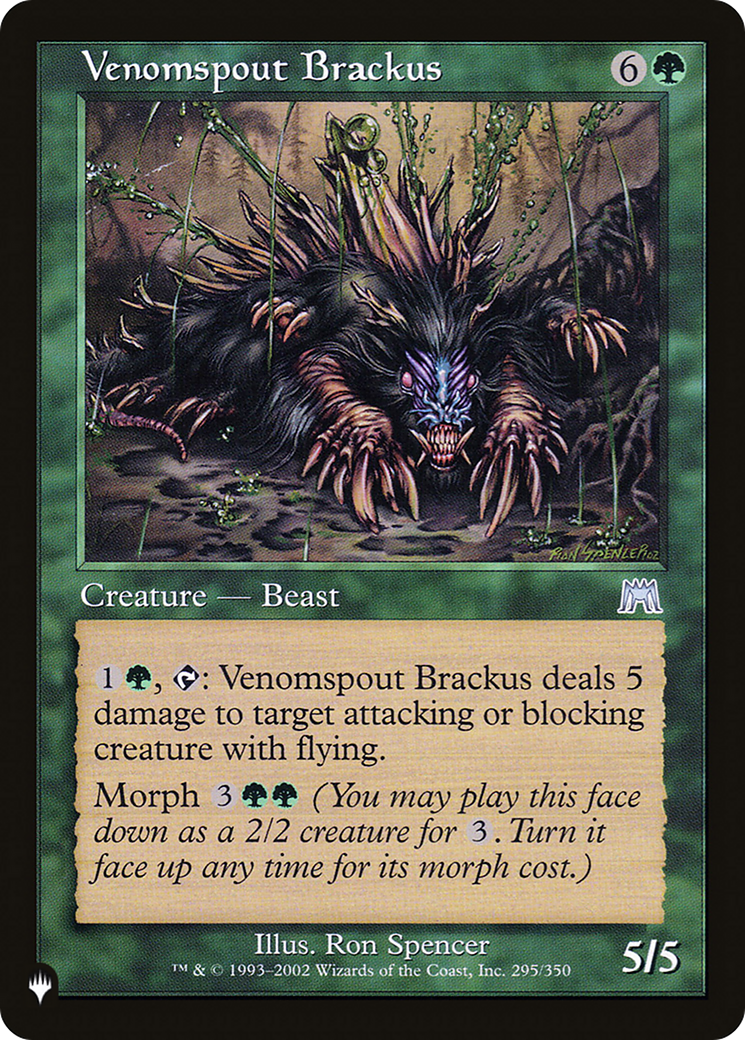 Image of Venomspout Brackus [The List]